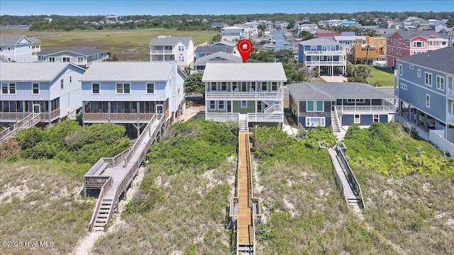 939 Ocean Blvd W, Holden Beach, NC 28462 - aerial view of residential area