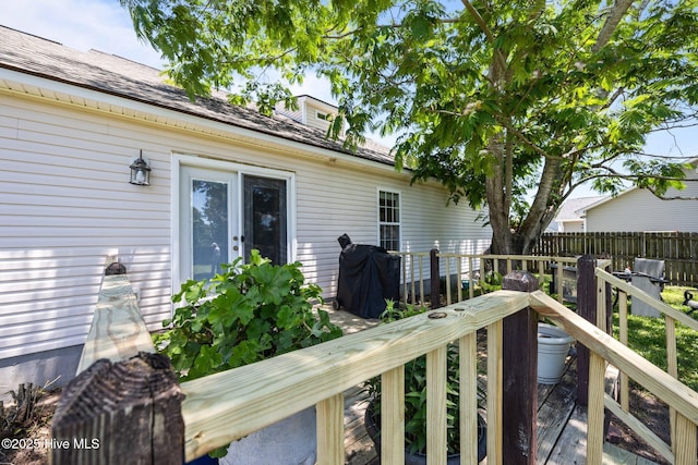 119 Cobblestone Trl, Jacksonville, NC 28546 - view of wooden deck
