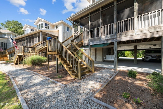 1404 Tosto Cir Apt 5, Oriental, NC 28571 - exterior space featuring stairway
