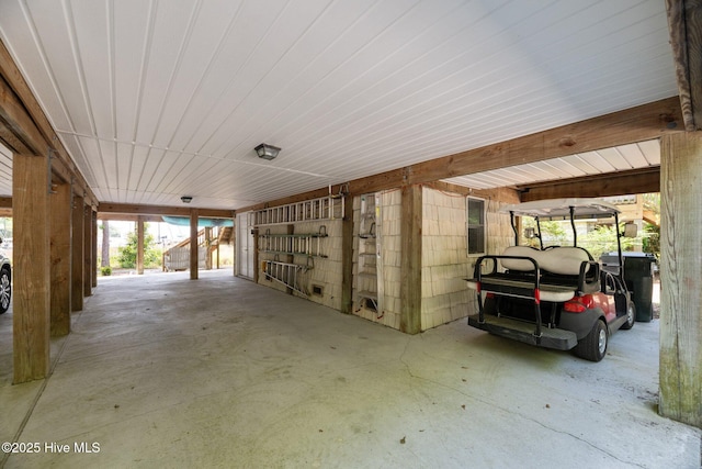 1404 Tosto Cir Apt 5, Oriental, NC 28571 - view of garage