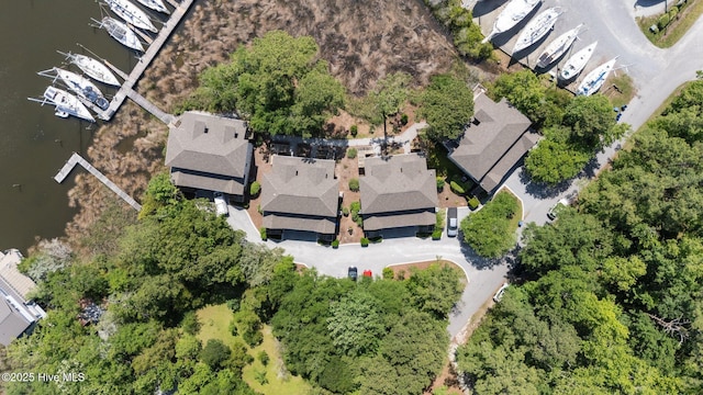 1404 Tosto Cir Apt 5, Oriental, NC 28571 - aerial view of property's location featuring a nearby body of water