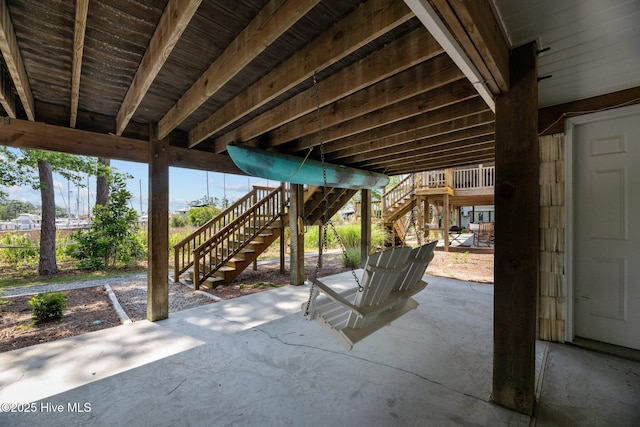 1404 Tosto Cir Apt 5, Oriental, NC 28571 - view of patio with stairs