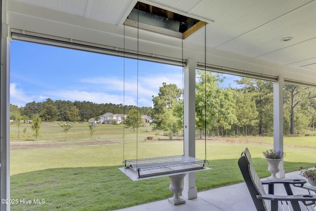 115 Norman Cir, Aberdeen, NC 28315 - view of patio with view of wooded area