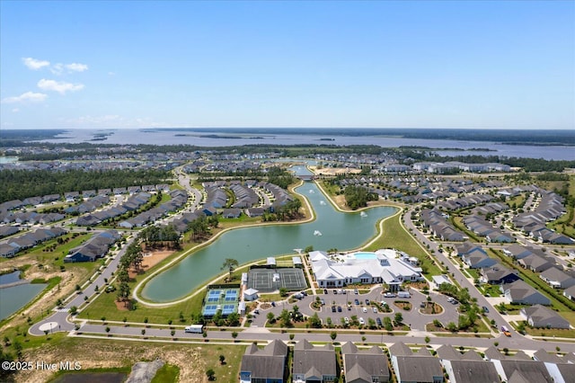 3213 Laughing Gull Ter, Wilmington, NC 28412 - aerial view of property's location featuring a nearby body of water and nearby suburban area