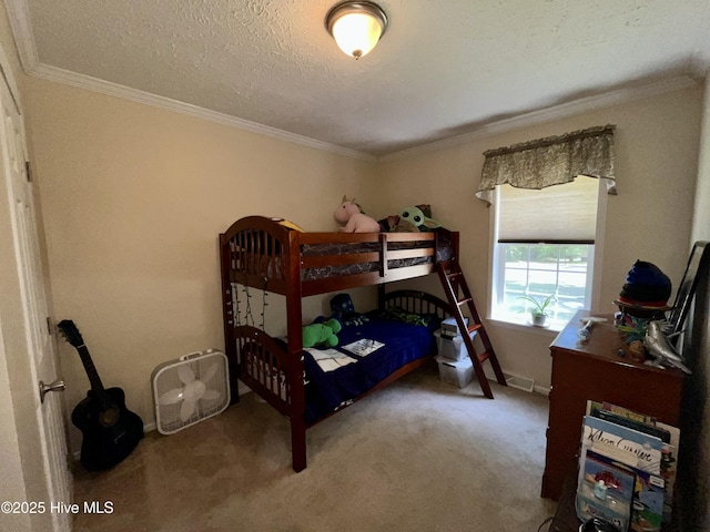 22541 Henry St, Laurel Hill, NC 28351 - carpeted bedroom featuring crown molding and baseboards