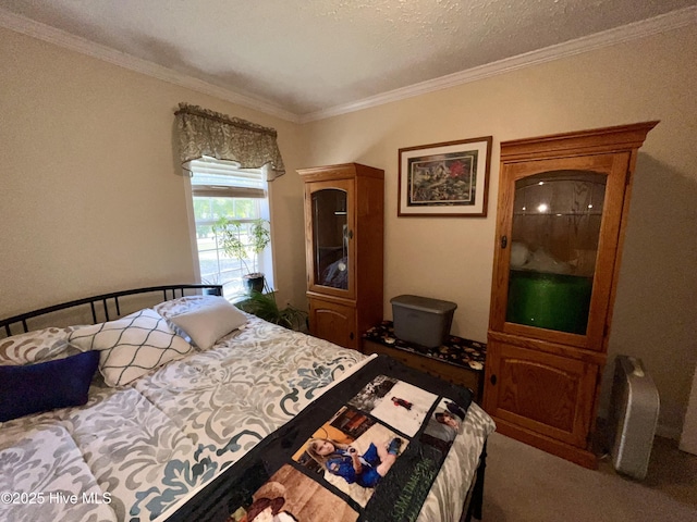 22541 Henry St, Laurel Hill, NC 28351 - carpeted bedroom with crown molding