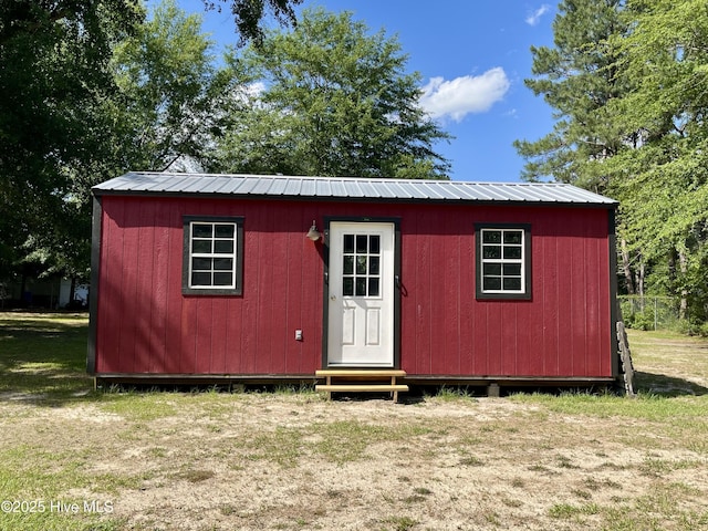 22541 Henry St, Laurel Hill, NC 28351 - view of outbuilding featuring entry steps