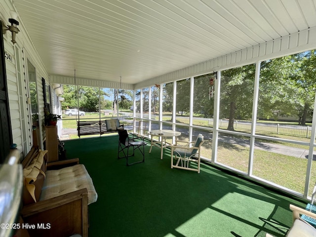 22541 Henry St, Laurel Hill, NC 28351 - view of sunroom / solarium