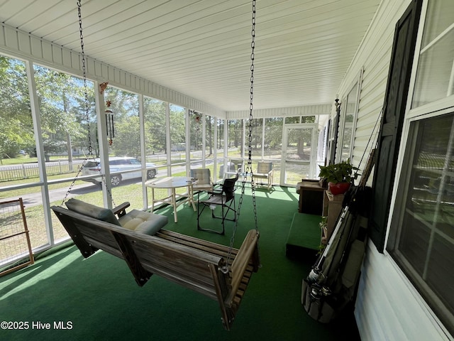22541 Henry St, Laurel Hill, NC 28351 - view of sunroom