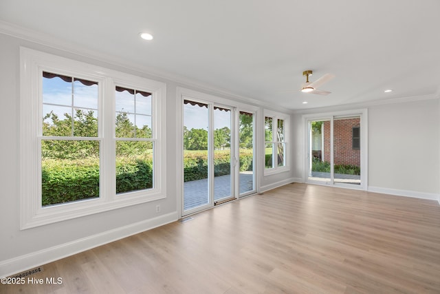 1401 Regatta Dr, Wilmington, NC 28405 - view of unfurnished sunroom