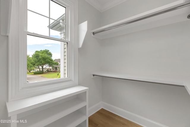 1401 Regatta Dr, Wilmington, NC 28405 - spacious closet with wood finished floors