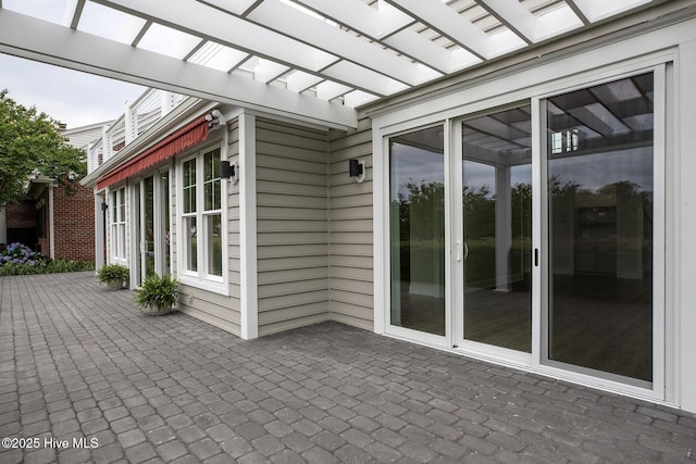 1401 Regatta Dr, Wilmington, NC 28405 - view of patio / terrace with a pergola