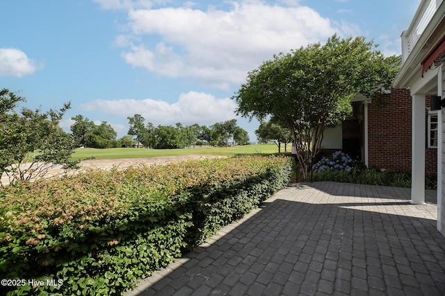1401 Regatta Dr, Wilmington, NC 28405 - view of patio with view of golf course