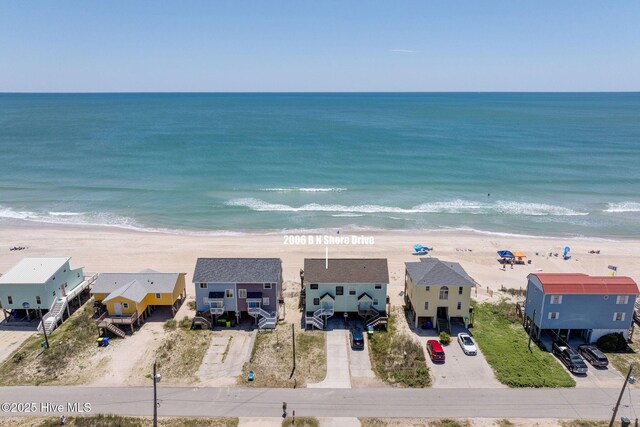 2006 N Shore Dr Unit B, Surf City, NC 28445 - aerial view of expansive beach