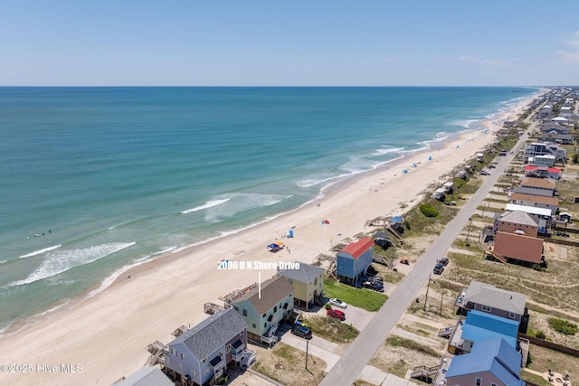 2006 N Shore Dr Unit B, Surf City, NC 28445 - bird's eye view of expansive beach