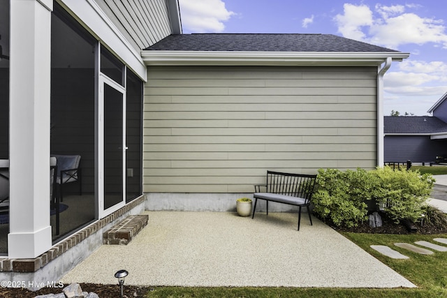 2212 Lakeside Cir, Wilmington, NC 28401 - view of patio / terrace with a sunroom