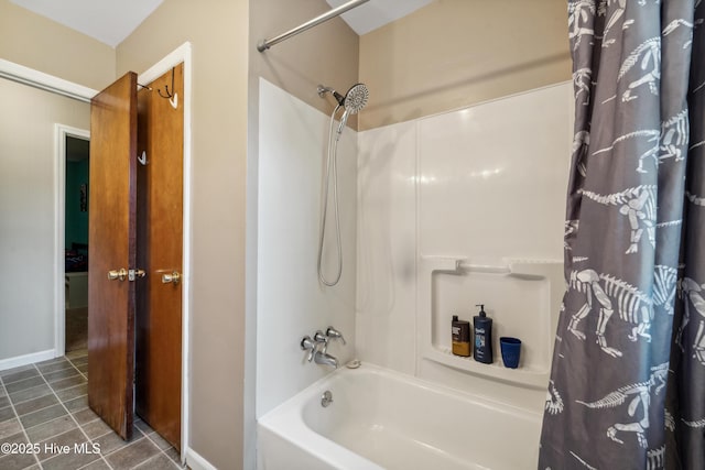 460 S NC-111 Hwy, Chinquapin, NC 28521 - full bath featuring shower / bath combination with curtain and baseboards