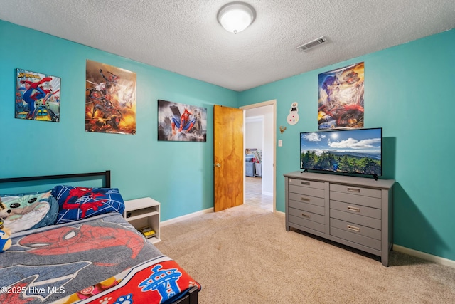 460 S NC-111 Hwy, Chinquapin, NC 28521 - carpeted bedroom with a textured ceiling and baseboards