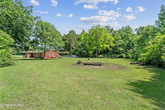 460 S NC-111 Hwy, Chinquapin, NC 28521 - view of grassy yard