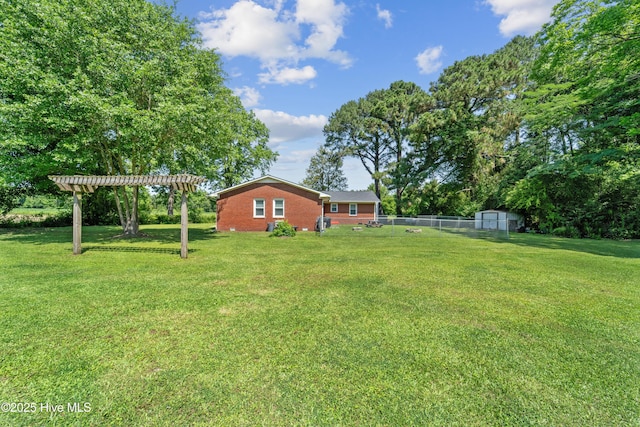 460 S NC-111 Hwy, Chinquapin, NC 28521 - view of yard with an outdoor structure