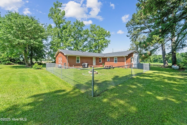 460 S NC-111 Hwy, Chinquapin, NC 28521 - rear view of property with brick siding