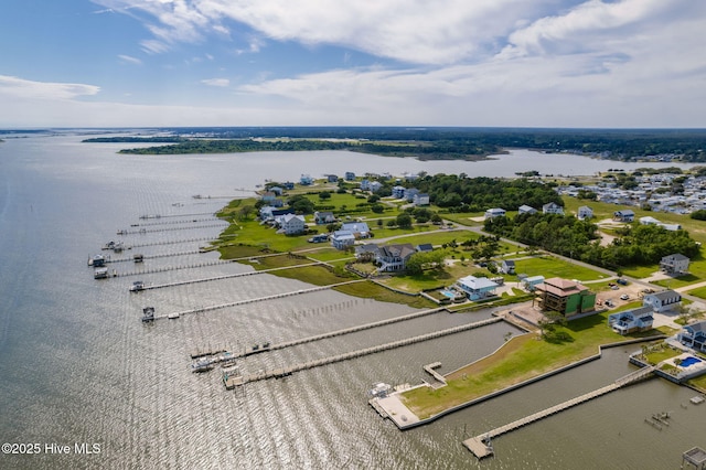 291 Live Oak Rd, Newport, NC 28570 - aerial view of a large body of water