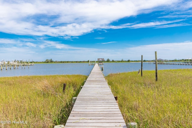 291 Live Oak Rd, Newport, NC 28570 - dock with a water view