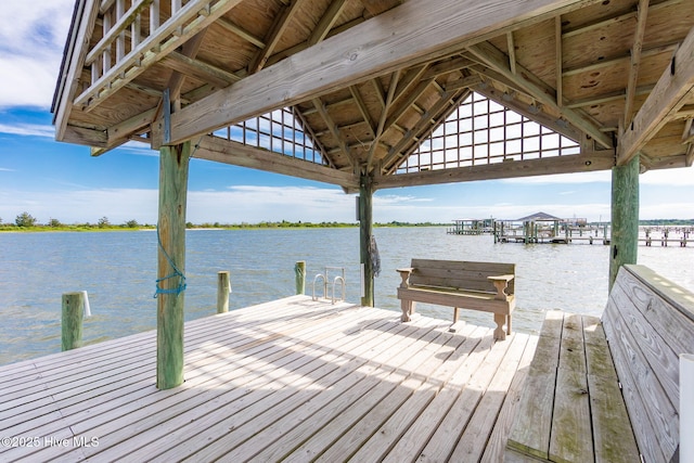 291 Live Oak Rd, Newport, NC 28570 - dock with a water view
