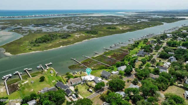 1205 Kings Lndg, Hampstead, NC 28443 - bird's eye view of a nearby body of water