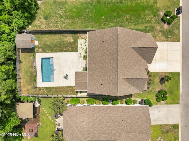 7869 Champlain Dr, Wilmington, NC 28412 - view from above of property