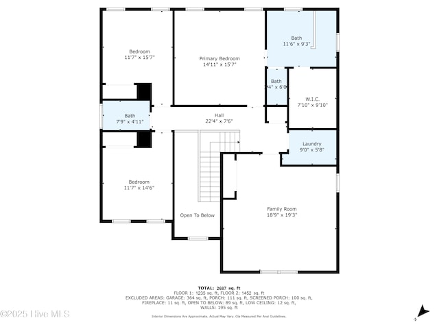 7869 Champlain Dr, Wilmington, NC 28412 - floor plan / room layout