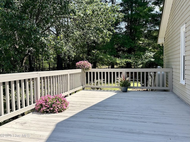 129 Shagbark Ct, Seven Lakes, NC 27376 - view of deck