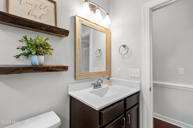 3068 Joe Stocks Rd, Greenville, NC 27858 - bathroom with vanity and toilet