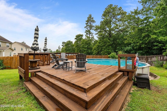 456 N Prince Henry Way, Cameron, NC 28326 - view of wooden terrace