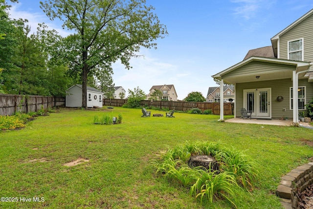 456 N Prince Henry Way, Cameron, NC 28326 - view of yard featuring a patio area