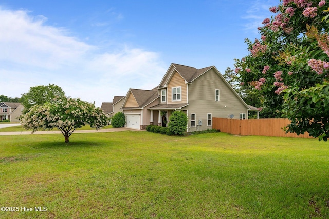 456 N Prince Henry Way, Cameron, NC 28326 - view of front facade with concrete driveway, an attached garage, and roof with shingles