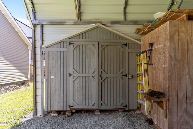 233 NE 70th St, Oak Island, NC 28465 - view of shed