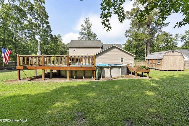 130 Combine Ln, Leland, NC 28451 - rear view of property featuring a deck