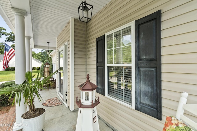 130 Combine Ln, Leland, NC 28451 - view of covered porch