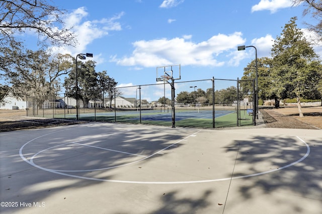 557 Moss Lake Ln, Holly Ridge, NC 28445 - view of sport court with community basketball court and a tennis court