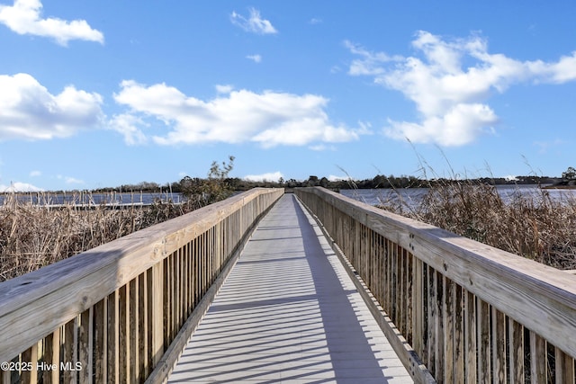 557 Moss Lake Ln, Holly Ridge, NC 28445 - view of property's community with a water view