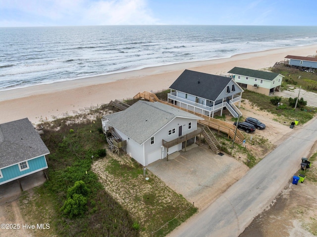 232 Seashore Dr, North Topsail Beach, NC 28460 - bird's eye view of extended coastline