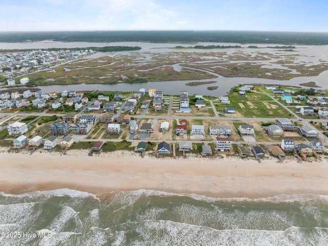 232 Seashore Dr, North Topsail Beach, NC 28460 - view of property location with extended coastline and nearby suburban area