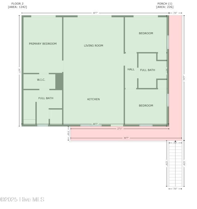 232 Seashore Dr, North Topsail Beach, NC 28460 - property floor plan