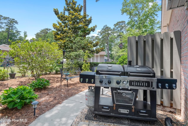 4 Golf Crest Ct, Carolina Shores, NC 28467 - view of patio / terrace featuring grilling area