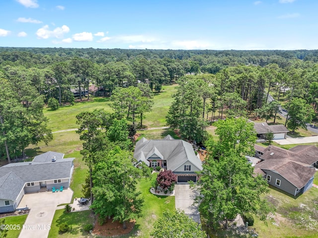 4 Golf Crest Ct, Carolina Shores, NC 28467 - aerial view of a forest