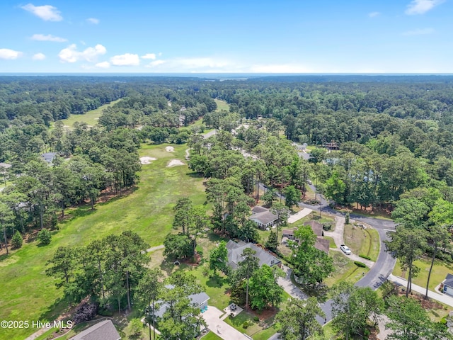 4 Golf Crest Ct, Carolina Shores, NC 28467 - aerial view of property's location with a forest