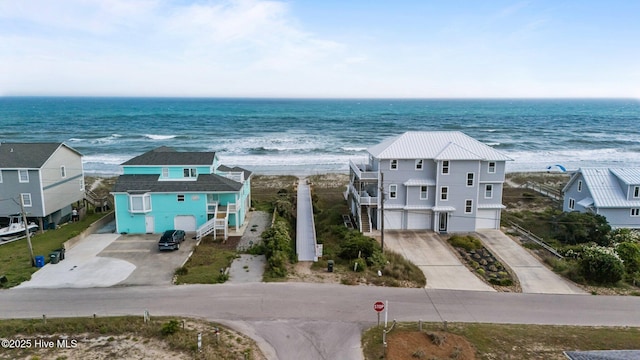1905 Emerald Dr, Emerald Isle, NC 28594 - drone / aerial view of a nearby body of water