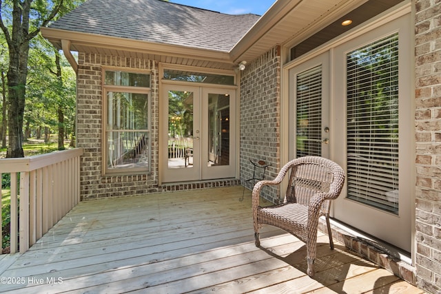 288 Atlantic Ct SW, Supply, NC 28462 - wooden deck featuring french doors