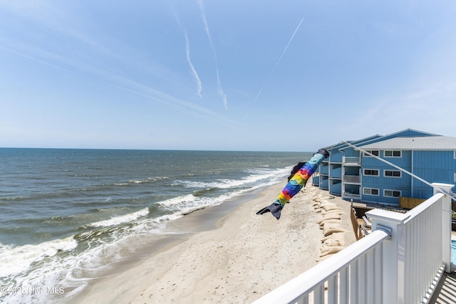 1437 Fort Fisher Blvd S Unit D3, Kure Beach, NC 28449 - water view featuring nearby beach